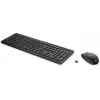 Combinación inalámbrica de ratón y teclado HP 235, inalámbrico, RF Wireless, mecánico, QWERTY, negro, ratón incluido