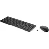Combinación inalámbrica de ratón y teclado HP 235, tamaño completo (100 %), inalámbrico, RF Wireless, negro, ratón incluido