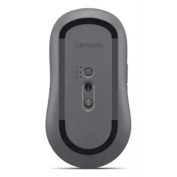 Lenovo Yoga GY51S61919 ratón inalámbrico silencioso, Bluetooth, óptico 4000 DPI, 8 botones, ambidiestro, gris Luna