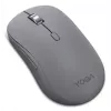 Lenovo Yoga GY51S61919 ratón inalámbrico silencioso, Bluetooth, óptico 4000 DPI, 8 botones, ambidiestro, gris Luna