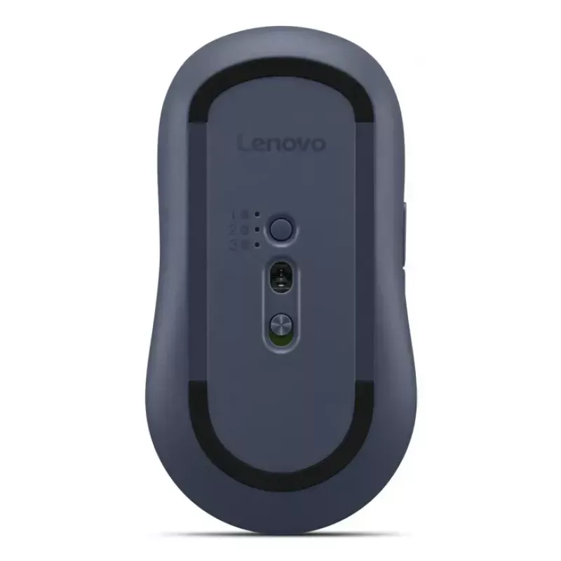Ratón óptico inalámbrico ambidiestro Bluetooth Lenovo Yoga – 4000 DPI, 8 botones, azul