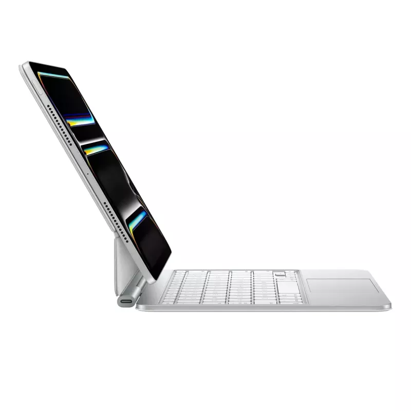 Teclado Apple Magic QWERTY ruso blanco con trackpad para iPad Pro 11 pulgadas