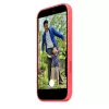 Funda de silicona con MagSafe para Apple iPhone 17 — Bright Guava, compatible con pantalla de 6,3
