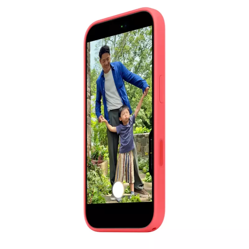 Funda de silicona con MagSafe para Apple iPhone 17 — Bright Guava, compatible con pantalla de 6,3
