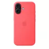 Funda de silicona con MagSafe para Apple iPhone 17 — Bright Guava, compatible con pantalla de 6,3