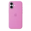 Funda de silicona con MagSafe para Apple iPhone 17 — lavanda, forro de microfibra, compatible con 6,3 inch