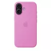 Funda de silicona con MagSafe para Apple iPhone 17 — lavanda, forro de microfibra, compatible con 6,3 inch