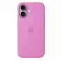 Funda de silicona con MagSafe para Apple iPhone 17 — lavanda, forro de microfibra, compatible con 6,3