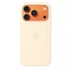 Funda de silicona con MagSafe para Apple iPhone 17 Pro — vainilla, compatible con pantalla de 16 cm (6,3