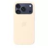 Funda de silicona con MagSafe para Apple iPhone 17 Pro — vainilla, compatible con pantalla de 16 cm (6,3