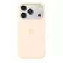 Funda de silicona con MagSafe para Apple iPhone 17 Pro — vainilla, compatible con pantalla de 16 cm (6,3