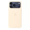 Funda de silicona con MagSafe para Apple iPhone 17 Pro Max — vainilla, compatible con pantalla de 17,5 cm (6,9