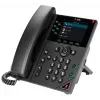 HP Poly VVX 350 teléfono IP de 6 líneas con PoE, teléfono IP, negro, auricular con cable, 6 líneas, LCD, 8,89 cm (3,5 inch)