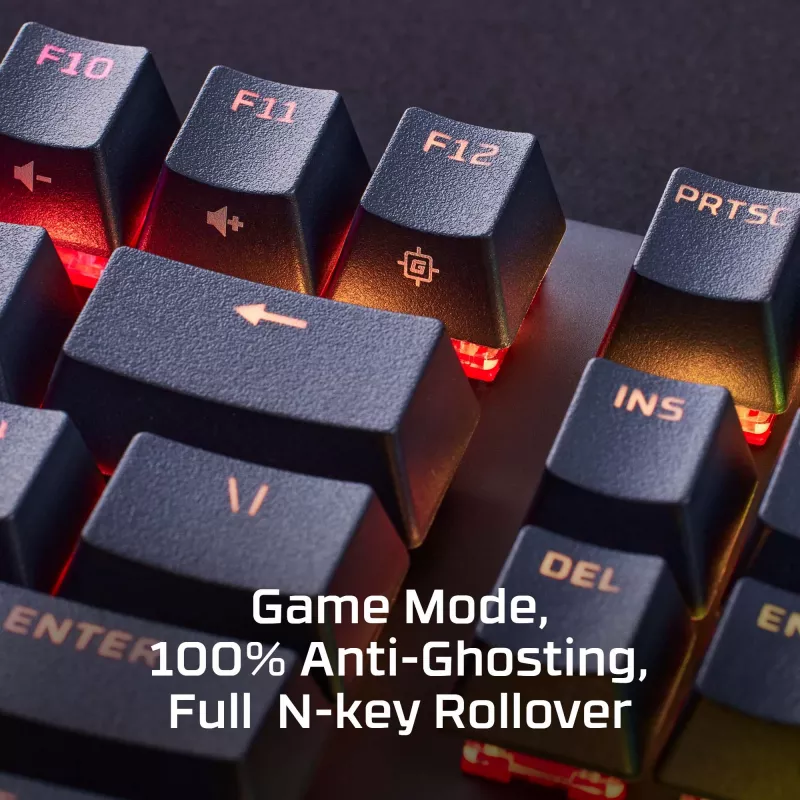 Teclado gaming mecánico HyperX Alloy Origins PBT HX Blue