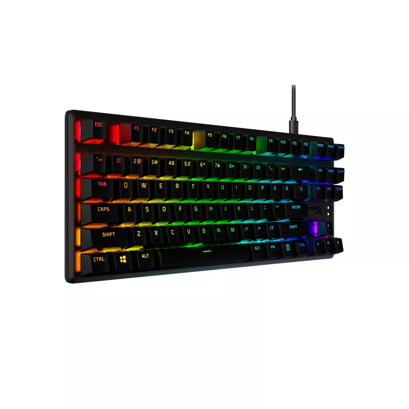 Teclado gaming mecánico HyperX Alloy Origins Core PBT HX Aqua