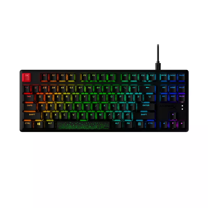 Teclado gaming mecánico HyperX Alloy Origins Core PBT HX Aqua