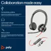 Auriculares HP Poly Poly Blackwire 8225 USB-C certificados para Microsoft Teams