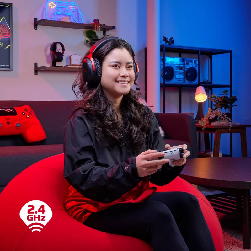 HyperX Cloud III Wireless - Auriculares gaming, negro, China, circumaurales, cerrados, activos, 155 mm
