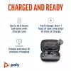 HP Poly Voyager Free 60 UC M Carbon negro auriculares + adaptador BT700 USB-C + estuche de carga básico
