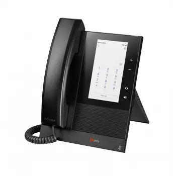 Teléfono de conferencia HP Poly CCX 400 Business Media para Microsoft Teams y compatible con PoE