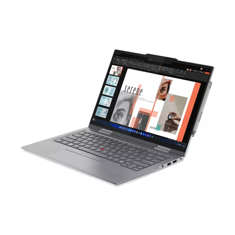 Lenovo ThinkPad X1 2-in-1 Gen 9 Intel Core Ultra 7 155U híbrido (2 en 1) 35,6 cm (14 pulgadas) pantalla táctil WUXGA 16 GB LPDDR5x-SDRAM 512 GB SSD Wi-Fi 6E (802.11ax) Windows 11 Pro alemán gris