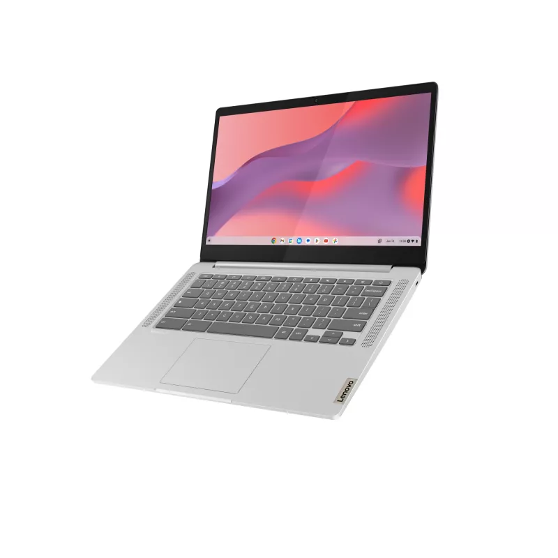 Portátil Lenovo IdeaPad Slim 3 Chrome 14M868 MediaTek Kompanio 520 Chromebook 35,6 cm (14 pulgadas) Full HD 4 GB LPDDR4x-SDRAM 128 GB eMMC Wi-Fi 6 (802.11ax) ChromeOS alemán gris