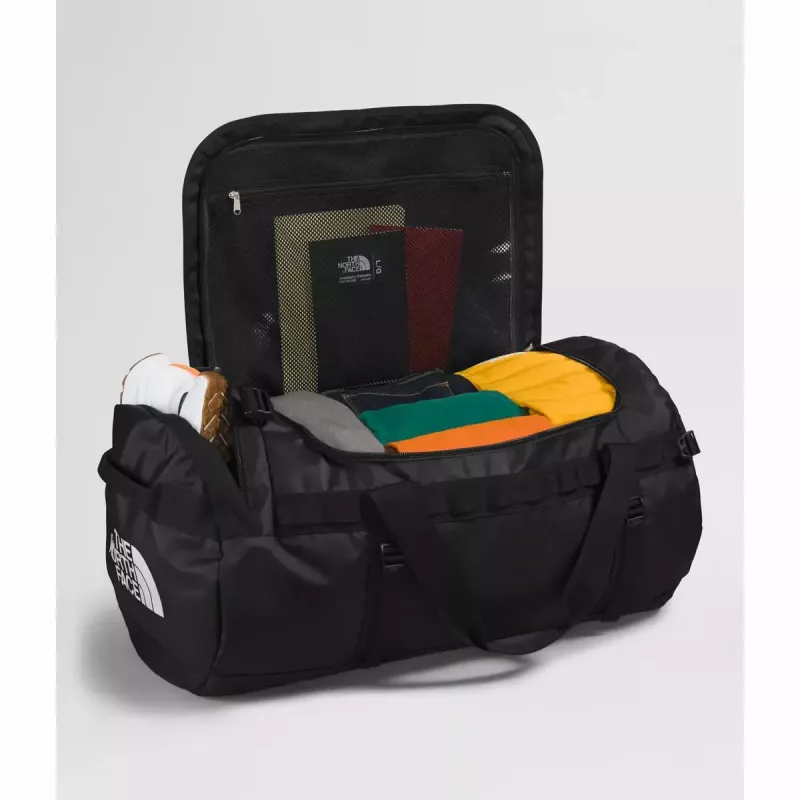 Bolsa de viaje The North Face Base Camp Duffel L 95 L negro