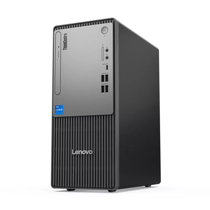 Lenovo ThinkCentre neo 50t Gen 5 Intel® Core™ i3 i3-14100 8 GB DDR5-SDRAM 256 GB SSD Windows 11 Pro PC torre negro
