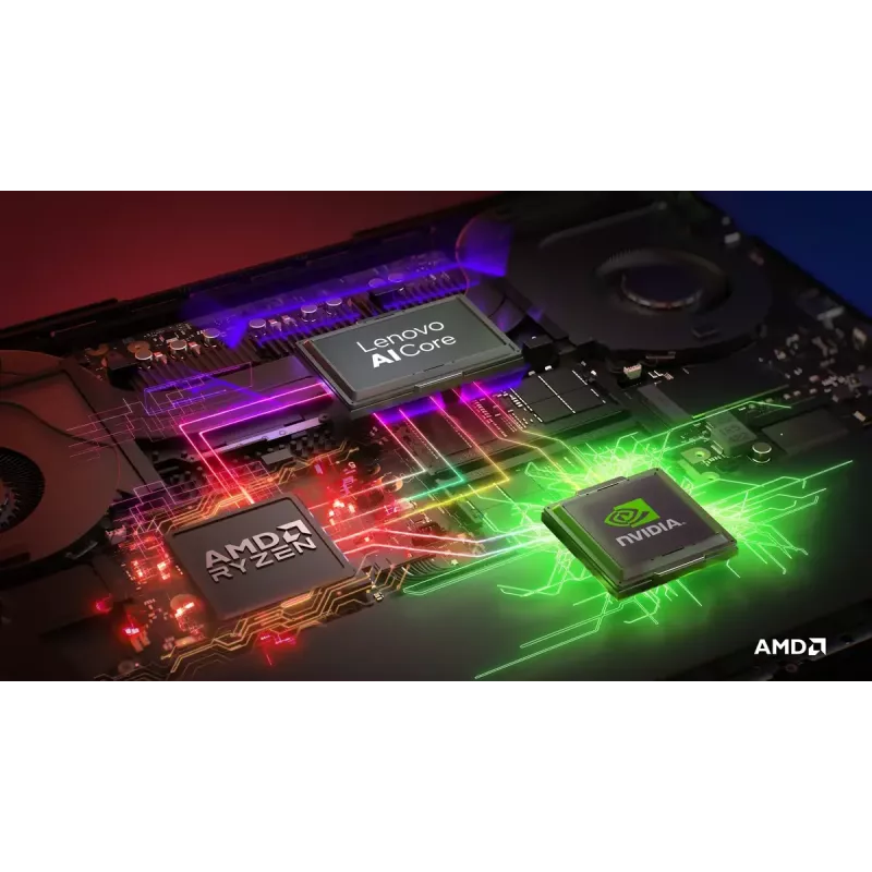 Portátil Lenovo Legion Pro 5 16 WQXGA – AMD Ryzen 9 9955HX, 32GB RAM, 1TB SSD, NVIDIA RTX 5070 8GB, Windows 11 Home