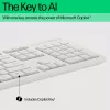 HP 225 Combinación de ratón y teclado con cable, tamaño completo (100 %), con cable, USB, Blanco, ratón incluido