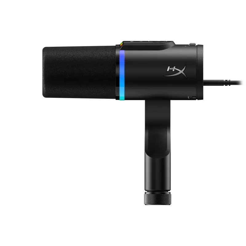 HyperX FlipCast – Micrófono dinámico USB/XLR (Negro), Micrófono dinámico, -10 dB, 20 - 20000 Hz, 0,05 %, 1 Ω, 192 kHz