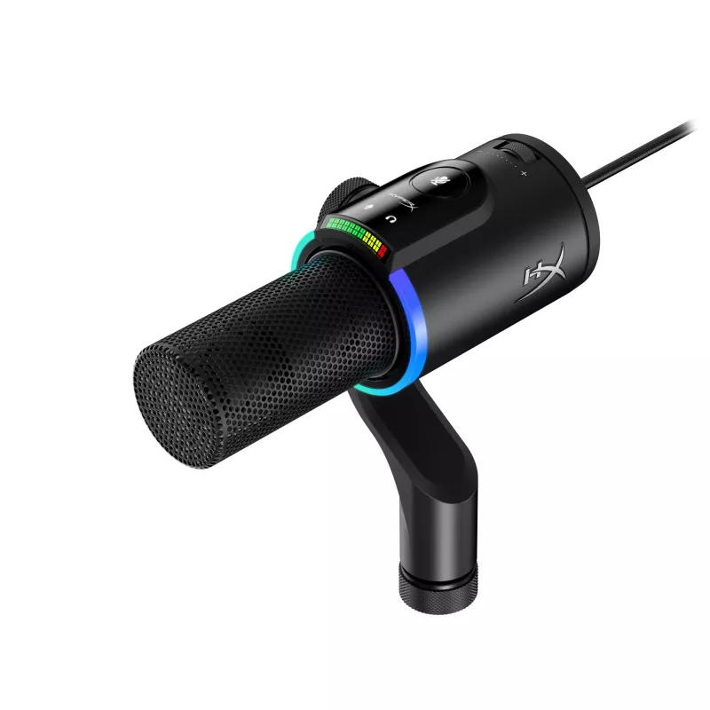 HyperX FlipCast – Micrófono dinámico USB/XLR (Negro), Micrófono dinámico, -10 dB, 20 - 20000 Hz, 0,05 %, 1 Ω, 192 kHz