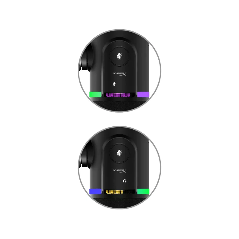 HyperX FlipCast – Micrófono dinámico USB/XLR (Negro), Micrófono dinámico, -10 dB, 20 - 20000 Hz, 0,05 %, 1 Ω, 192 kHz