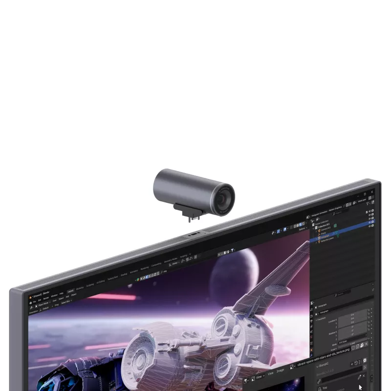 Monitor Lenovo Yoga Pro 27UD-10 – 26,5 inch QD-OLED 4K (3840×2160), 0,03 ms, hub USB-C, VESA, altavoces, altura ajustable, negro