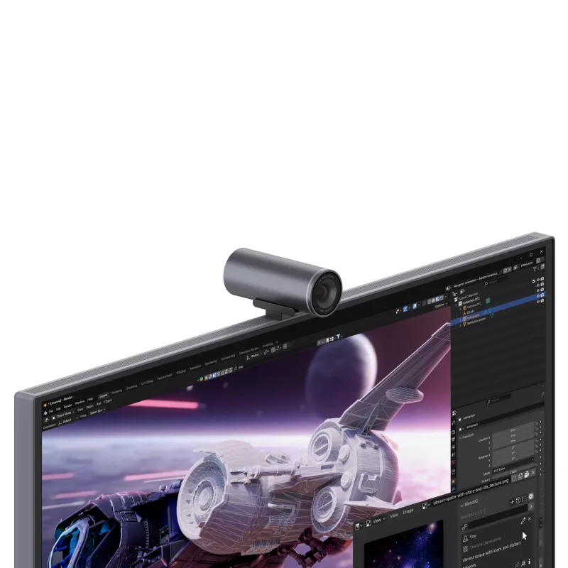 Monitor Lenovo Yoga Pro 27UD-10 – 26,5 inch QD-OLED 4K (3840×2160), 0,03 ms, hub USB-C, VESA, altavoces, altura ajustable, negro