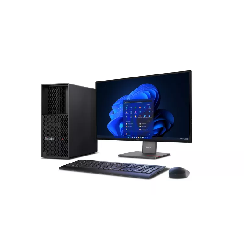 Lenovo ThinkStation P3 Tower Gen 2 Intel Core Ultra 9 285K 128 GB DDR5-SDRAM 2 TB SSD Windows 11 Pro Workstation Negro