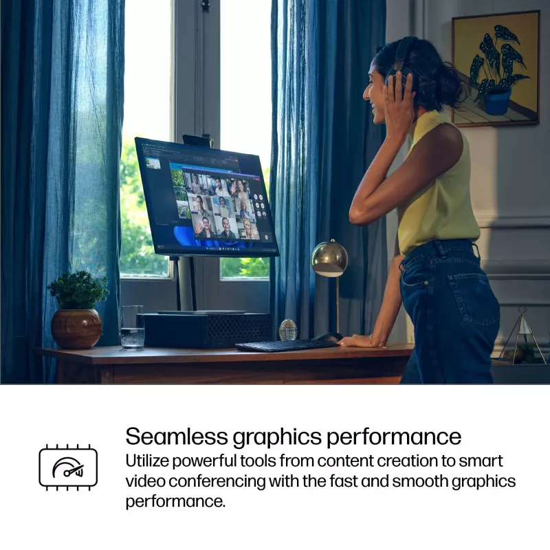 PC HP ProDesk 4 SFF G1i AI — Intel Core Ultra 7 265 (5,3 GHz, 20 núcleos), 16 GB DDR5, 1 TB SSD NVMe, Windows 11 Pro, Wi-Fi 6E