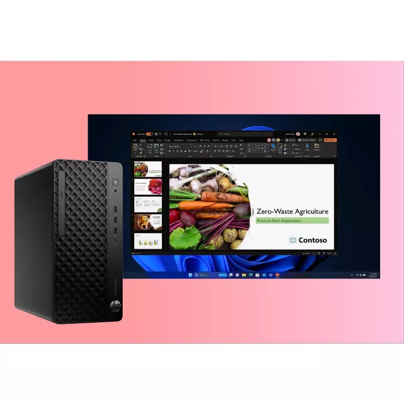 HP ProDesk 4 Tower G1i PC de sobremesa AI Intel Core Ultra 5 225 16 GB DDR5-SDRAM Windows 11 Pro