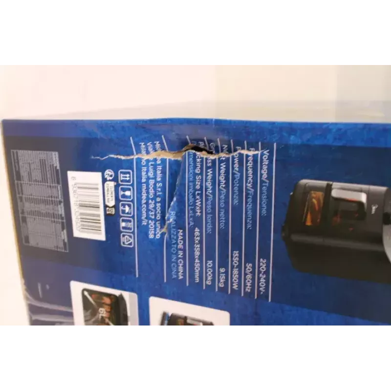 Freidora de aire Midea MAD1100DADK 1850 W con 6,4 l de volumen total (4,4 l de cesta)