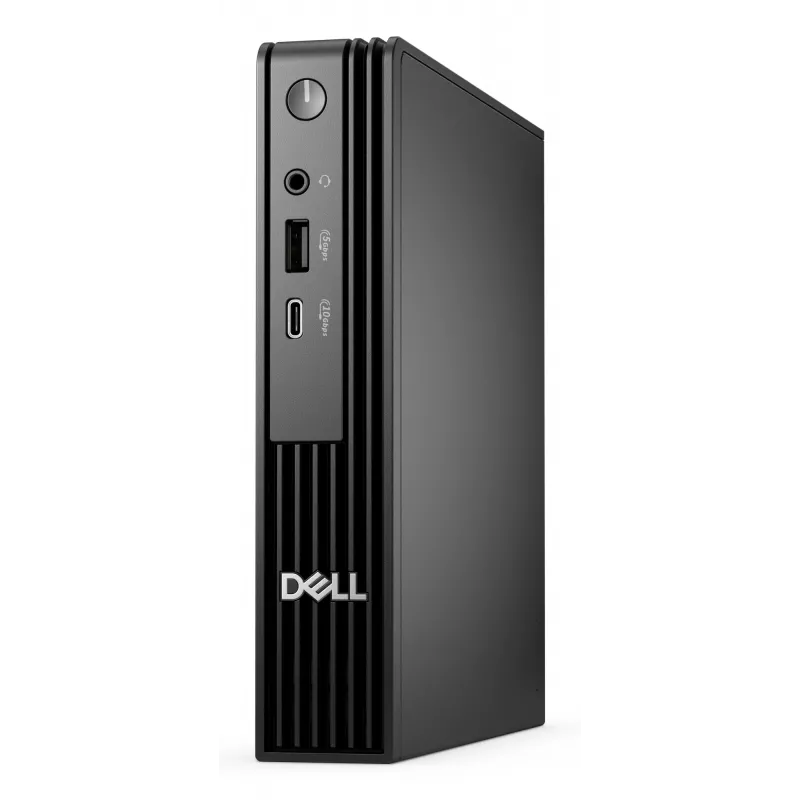 DELL Pro QCM1250 Intel® Core™ i3 i3-14100T 16 GB DDR5-SDRAM 512 GB SSD Windows 11 Pro Micro PC Mini PC Negro