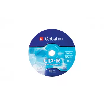 Verbatim CD-R 52X 700MB 10PK OPS Wrap EP 10 uds.
