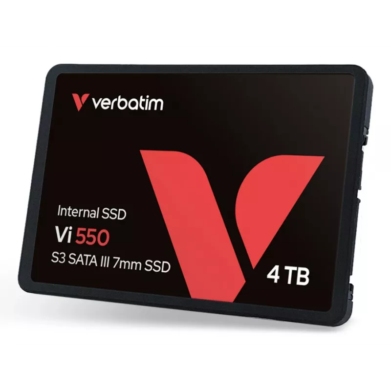 Verbatim Vi550 S3 SSD 4TB, 4 TB, 2,5 pulgadas, 510 MB/s, 6 Gbit/s