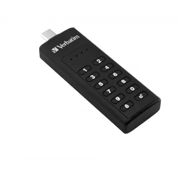 Verbatim Keypad Secure - unidad USB 3.0 con teclado de acceso y cifrado de datos - 128 GB - negro