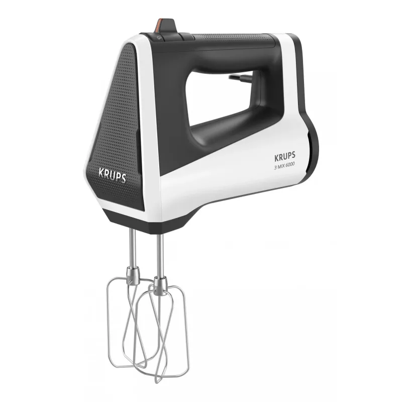 Batidora de varillas Krups 3MIX 6000 600 W Gris, Blanco