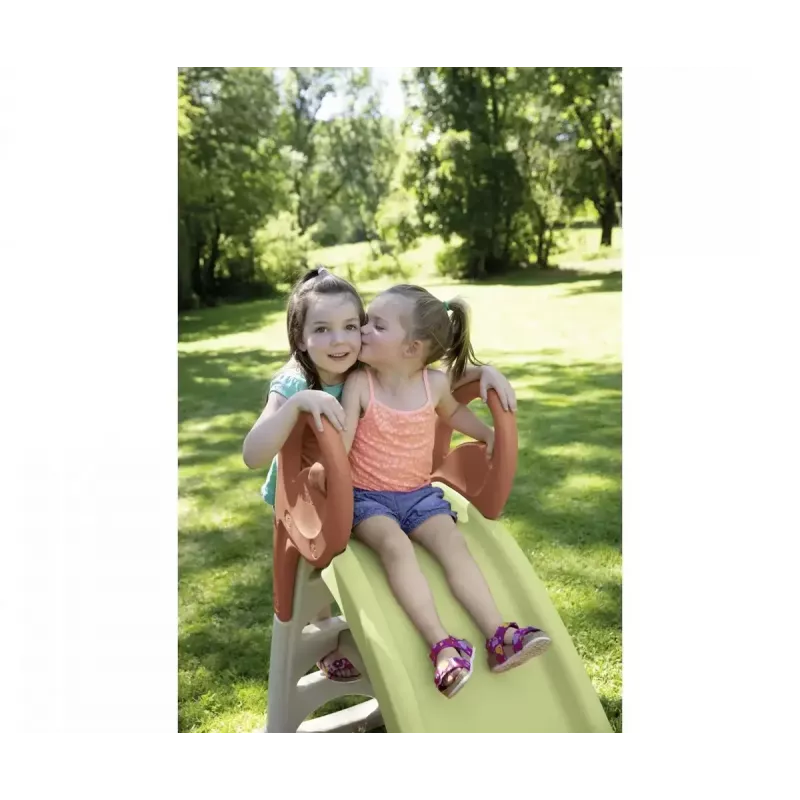 Tobogán de exterior SMOBY Life Slide KS 820510 — tobogán de jardín infantil de plástico