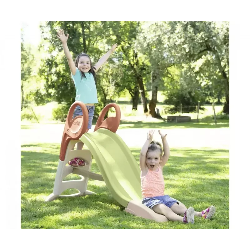 Tobogán de exterior SMOBY Life Slide KS 820510 — tobogán de jardín infantil de plástico