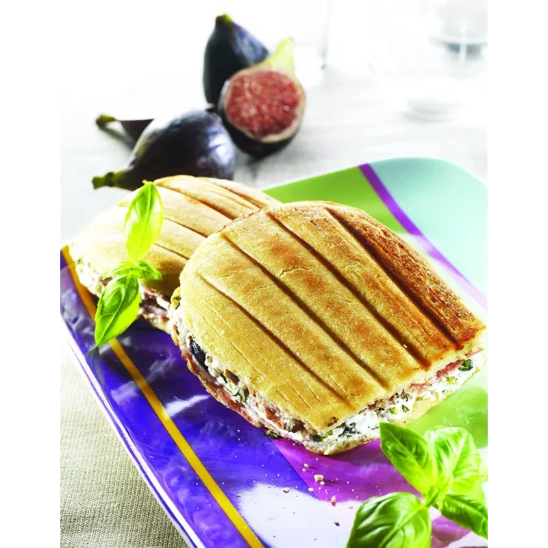 Tefal XA800112 placas para sándwich tostado para SW852, negro