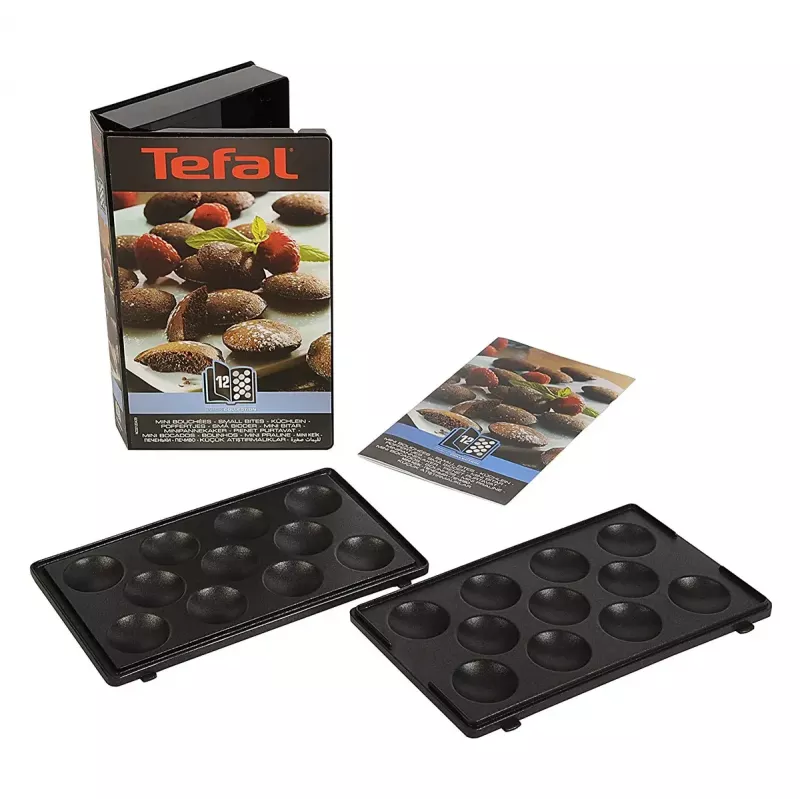Plato mini snack Tefal XA801212, negro