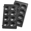 Placas para madeleines Tefal XA801512, negras