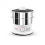 Vaporera Tefal VC1451 2 cestas de pie 900 W blanca, acero inoxidable